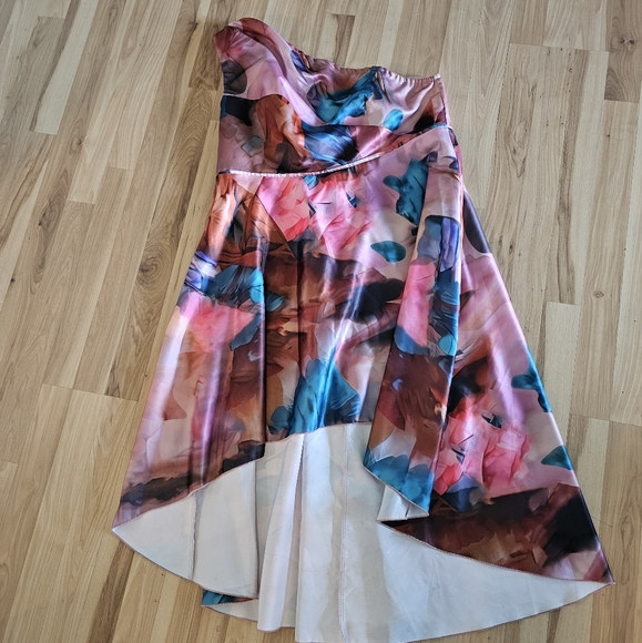 Formal One Shoulder Dress - Picture 2 of 2